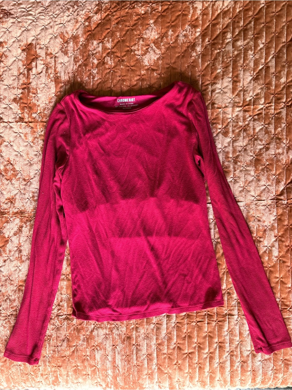 Chrome Hearts Women's Long Sleeve Top - Raspberry